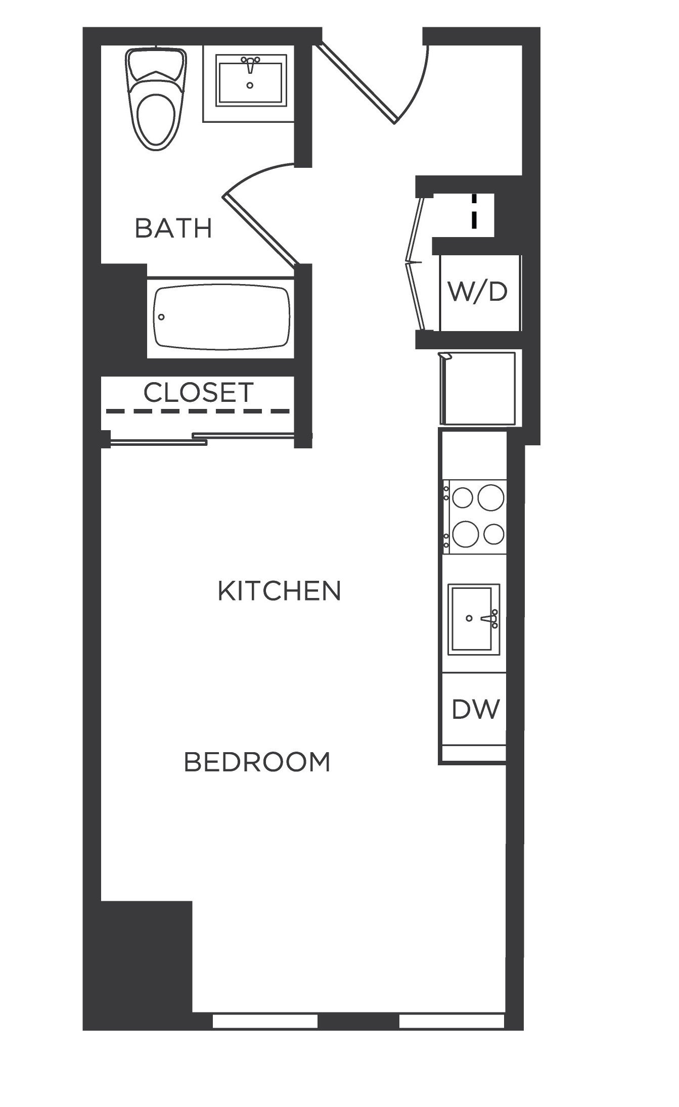 Floor Plan Image of Apartment Apt 1410